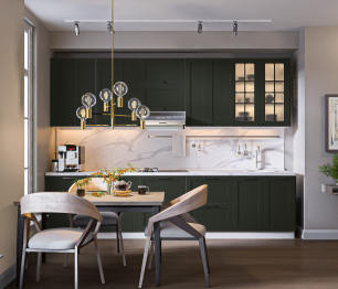 MODERN стол 2 ящ 80х82 см