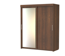 Шкафы-купе 2-х дверные, Шкаф-купе шк-19 двухдверный с зеркалом