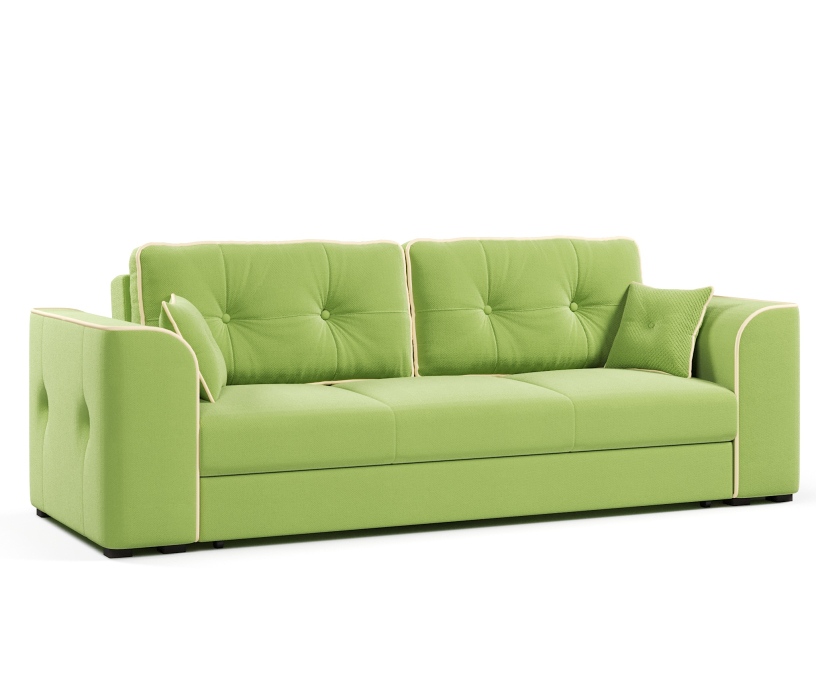 Диваны прямые, Диван-кровать прямой Нарвик еврокнижка,велюр