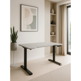 Компьютерный стол Маркос с механизмом подъема 140х80, черный