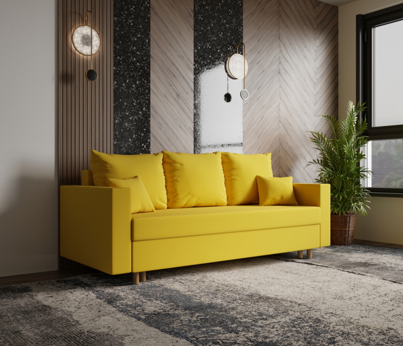 Диваны еврокнижки, Прямой диван Адам, НПБ,еврокнижка,велюр