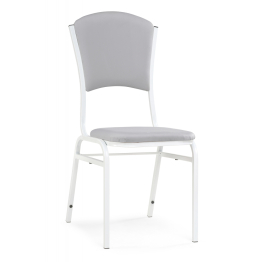 Стул на металлокаркас Арналд (белый)