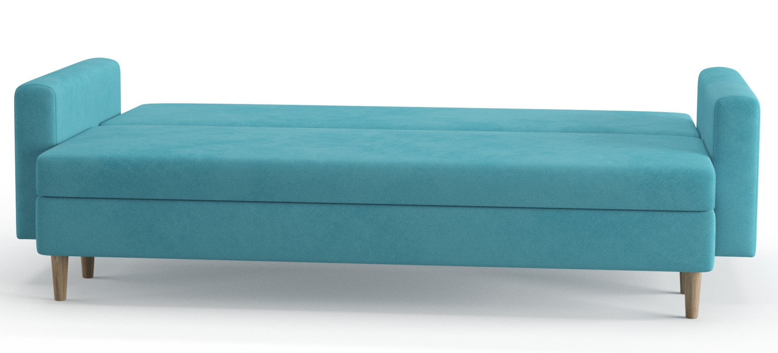 Диваны еврокнижки, Диван-кровать Таврида, пружинный блок, велюр