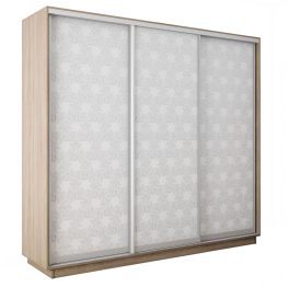 Шкаф-купе Экспресс 3-х дверный Фотопечать Калейдоскоп Стекла 240х60х240