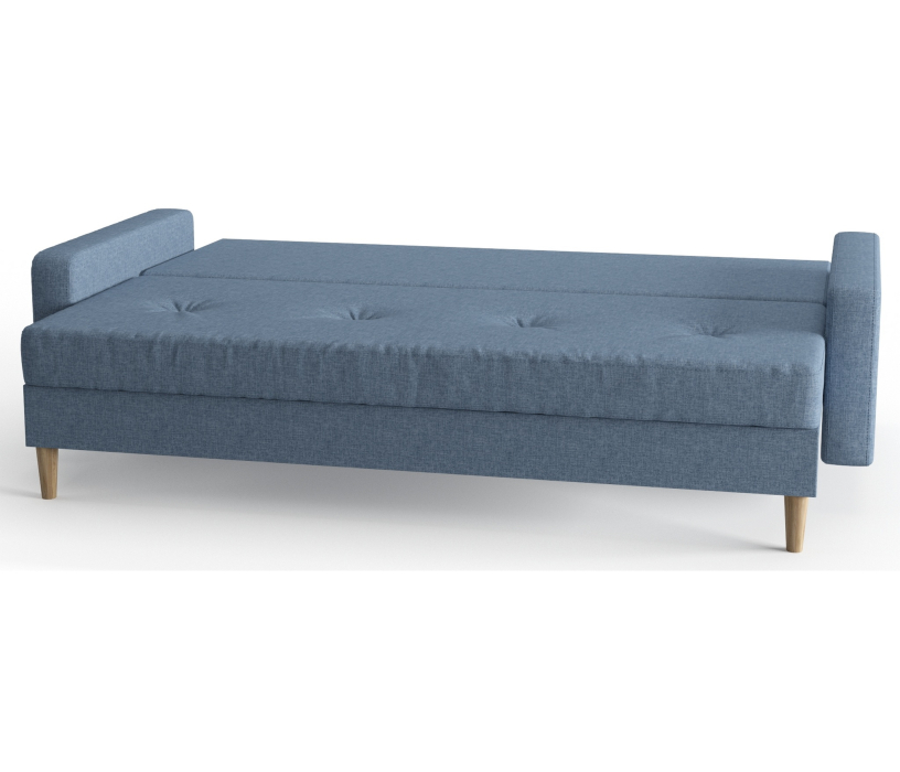 Диваны с ящиком для белья, Диван-кровать Belfast, независимый пружинный блок, рогожка