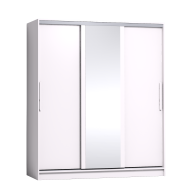 Шкафы-купе 3-х дверные, Шкаф-купе 3-дв  Strike 1800 зеркало/лдсп  (в2105*ш1800*г595)