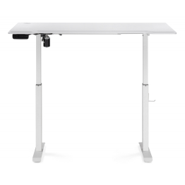 Компьютерный стол Маркос с механизмом подъема 140х80х75, белый
