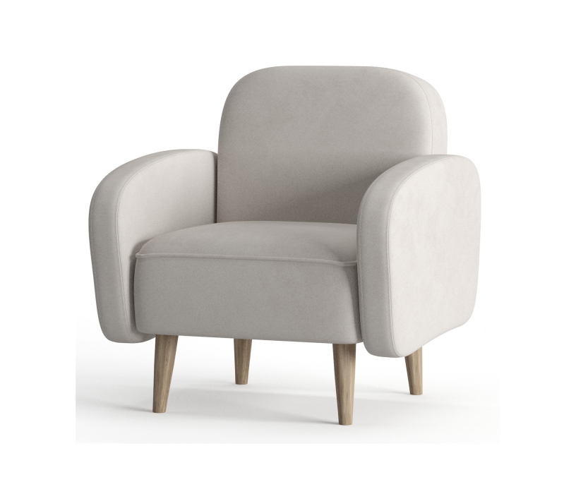 Кресло для отдыха, Кресло Бризби, Велюр