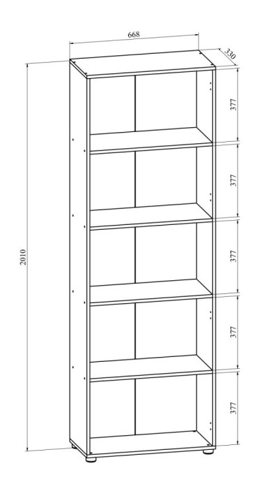 Шкафы распашные, Шкаф со стеклом ОФ-303К