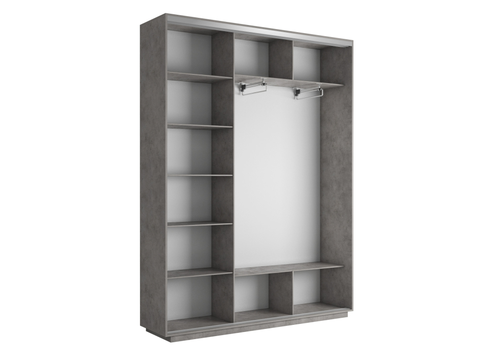 Шкафы-купе 3-х дверные, Шкаф-купе Экспресс 3-х дверный Фотопечать Шары Стекла 210х45х240