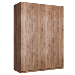 Шкаф складной Е1 Локер ("Гармошка" с системой Push to Move/Левый)162х52.5х220 см, с двумя модулями