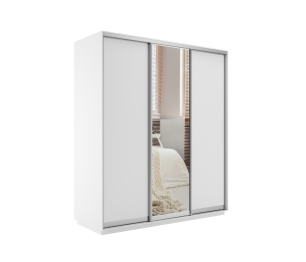 Шкаф-купе Экспресс Медиум (1 зеркало) трио 2200 x 2400 x 600