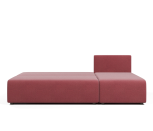 Угловой диван-кровать Каир (Комо, Крит), велюр