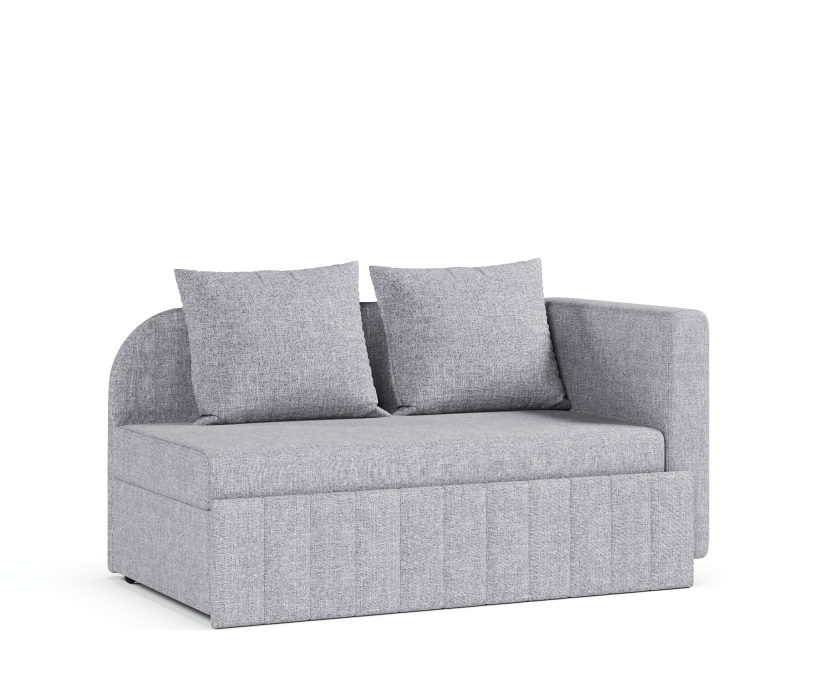 Диваны прямые кухонные, Кушетка Кларисс, рогожка