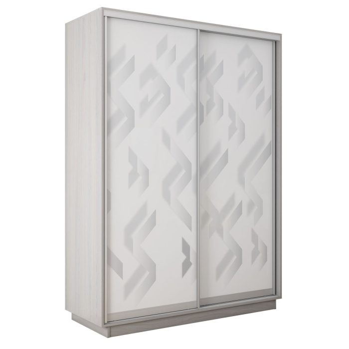 Шкафы-купе 2-х дверные, Шкаф-купе Экспресс 2-х дверный Фотопечать Ленты Стекла 160х45х220