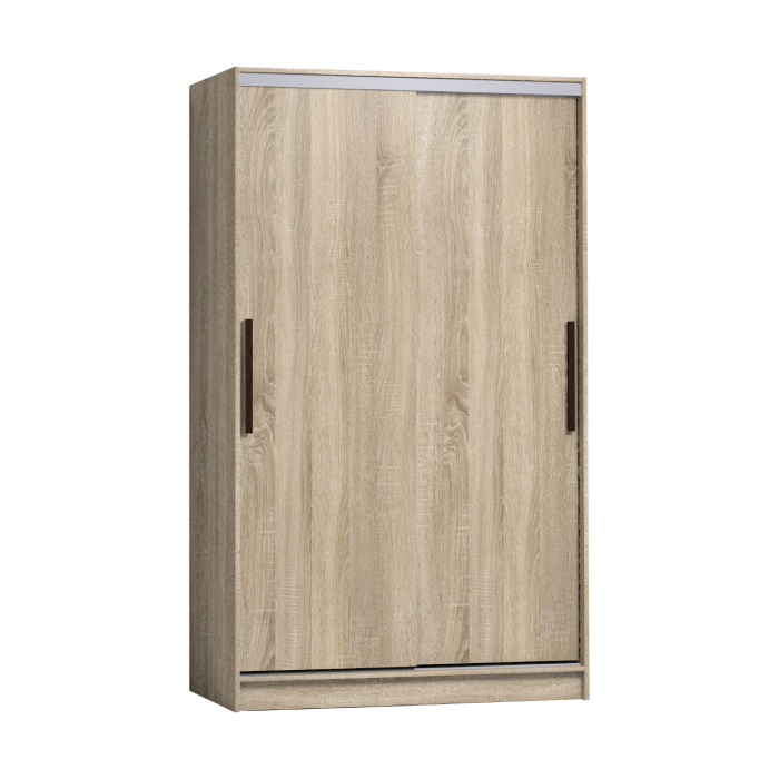 Шкафы-купе 2-х дверные, Шкаф-купе 2-дв  Strike 1200 лдсп/лдсп  (в2105*ш1232*г595)