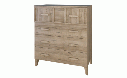 Спальня Scandica Oslo (модуль 455) Комод