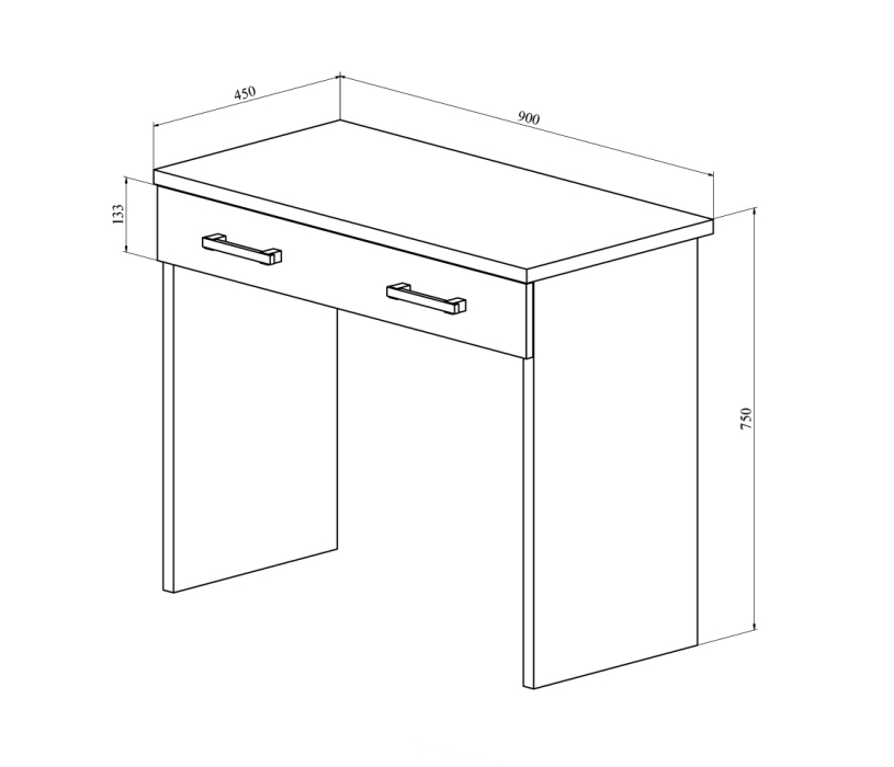Туалетные столики, Стол туалетный Виктория ВИ-51