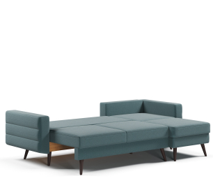 Диван-кровать угловой Сидней еврокнижка,велюр