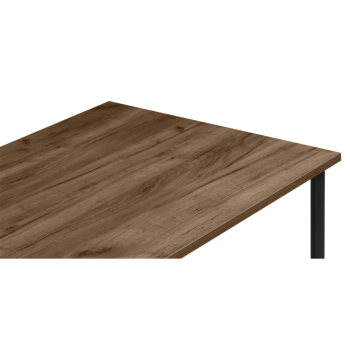 Обеденные столы, Деревянный стол Лиман 140 х 80 (черные ноги)