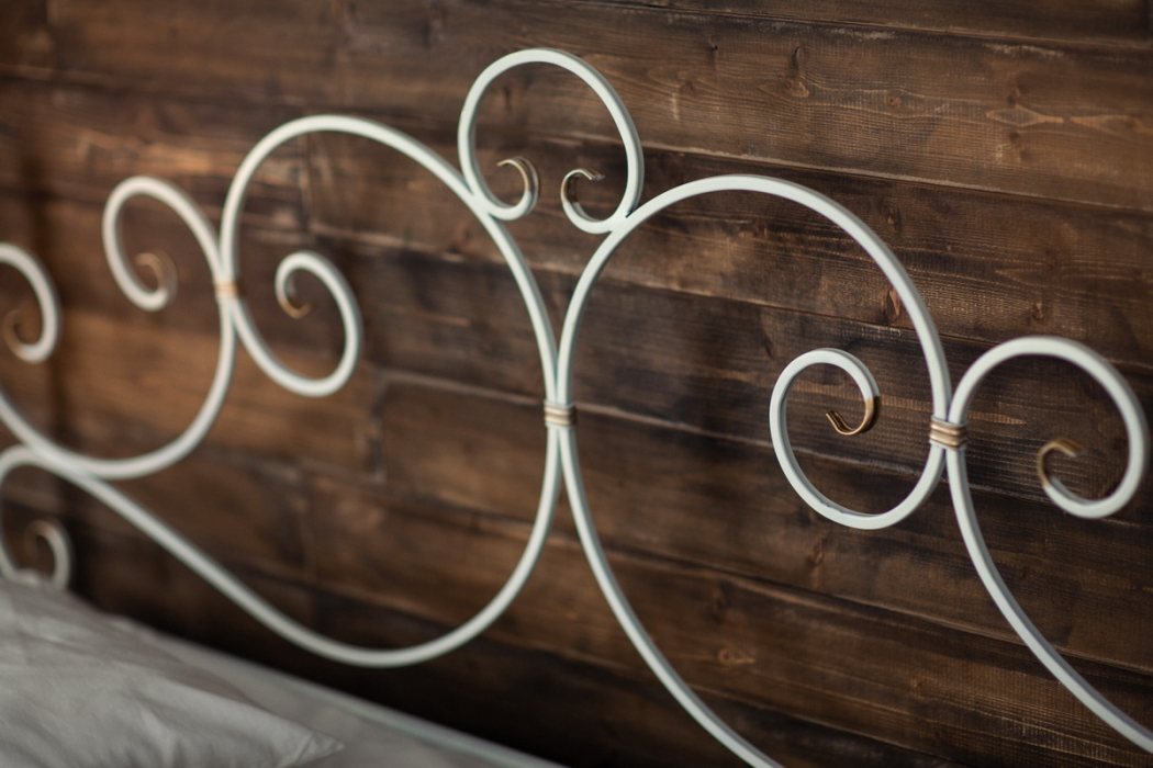 Кованые кровати, Кованая кровать Флоренция 1.8 с одной спинкой