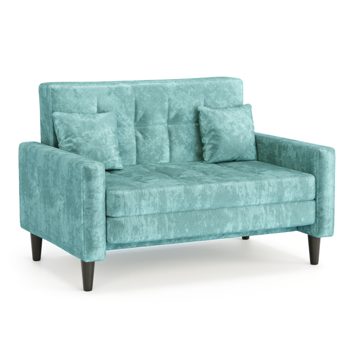 Диваны кровати прямые, Диван-кровать Этро Люкс, велюр