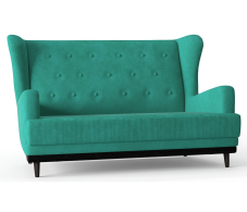 Дизайнерские диваны для гостиной, Диван прямой Барон Люкс, Велюр