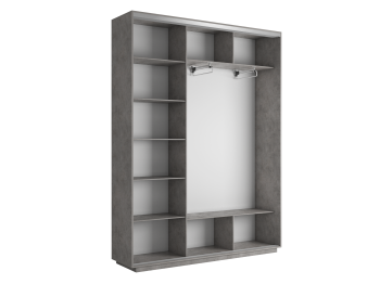 Шкаф-купе Экспресс Элемент трио 2400 x 1800 x 450