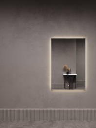 Прямоугольное зеркало с контурной подсветкой 3 в 1 HALFEO NF LED S, с сенсорным выключателем, 119*79 см