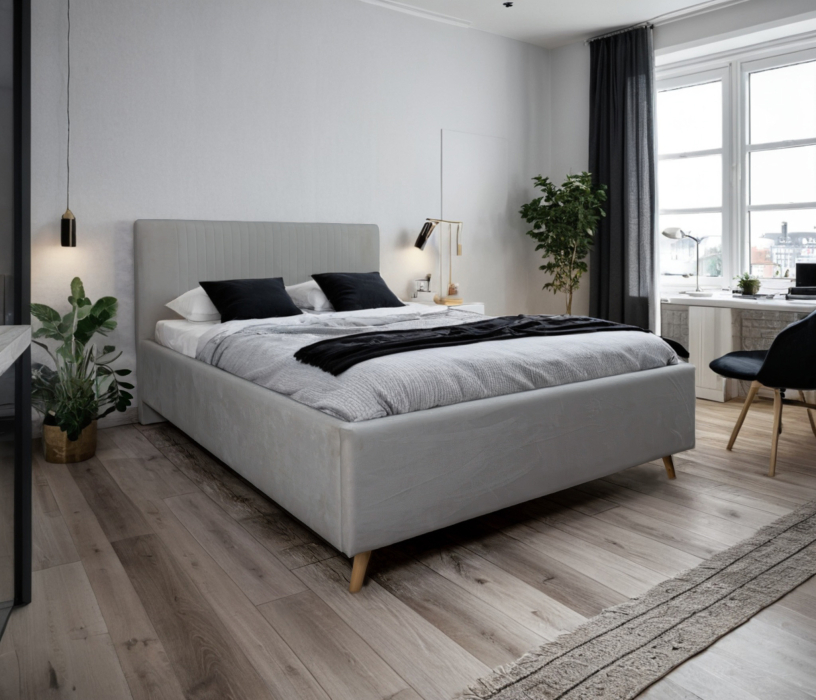 С подъемным механизмом, Кровать Коуч 001П 180х200