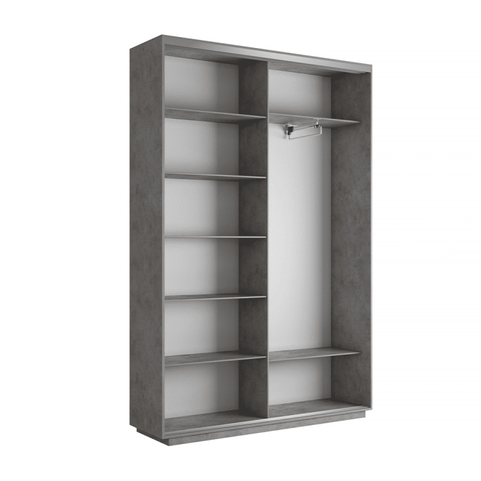 Шкафы-купе 2-х дверные, Шкаф-купе Экспресс 2-х дверный Фотопечать Шелк Стекла 140х45х240