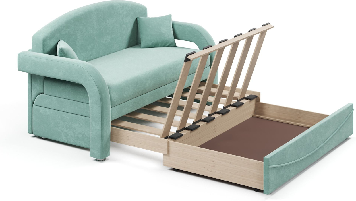 Детские диваны, Детский диван Алекс выкатной, велюр