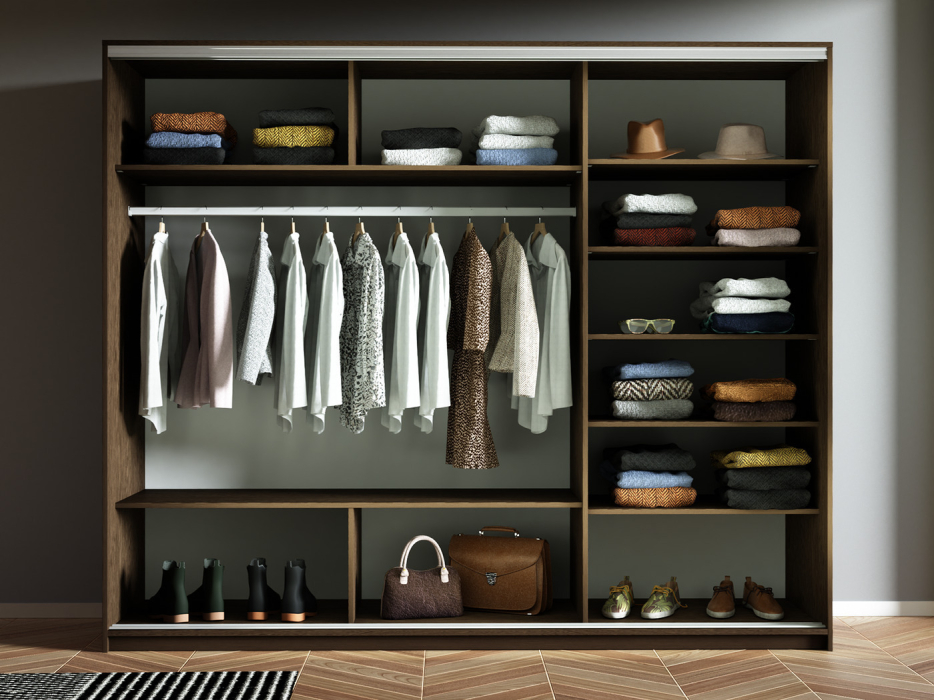 Шкафы-купе 3-х дверные, Шкаф-купе Прайм 3-х дверный Фотопечать Калейдоскоп Стекла/Доводчики 180х57х230