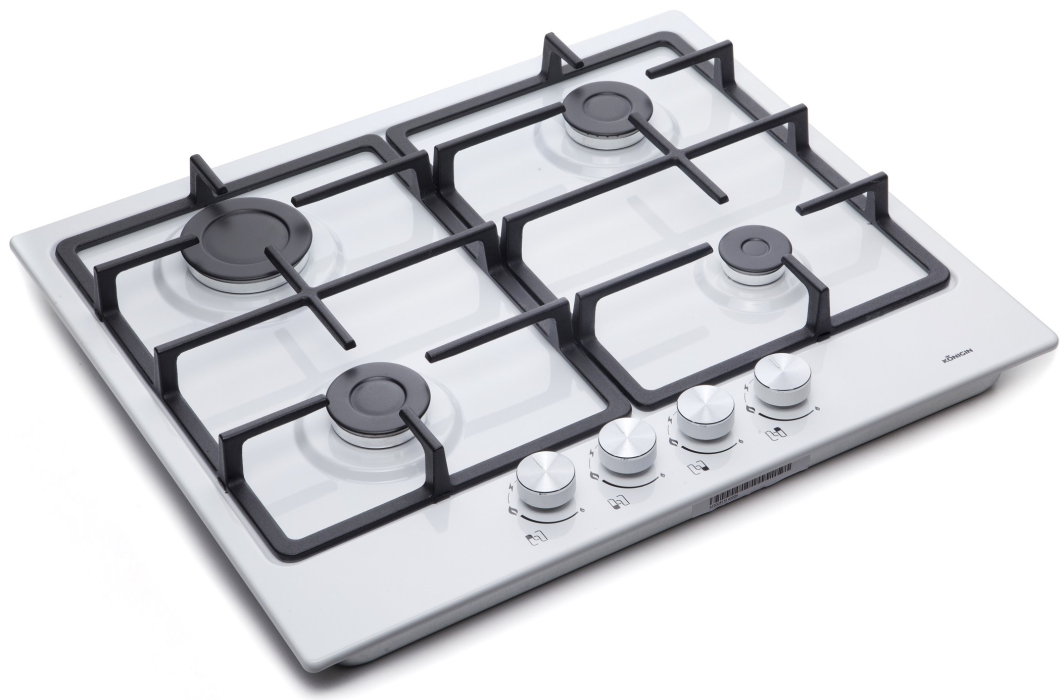 Встраиваемые варочные панели, Газовая варочная панель Konigin Spark 604 WH