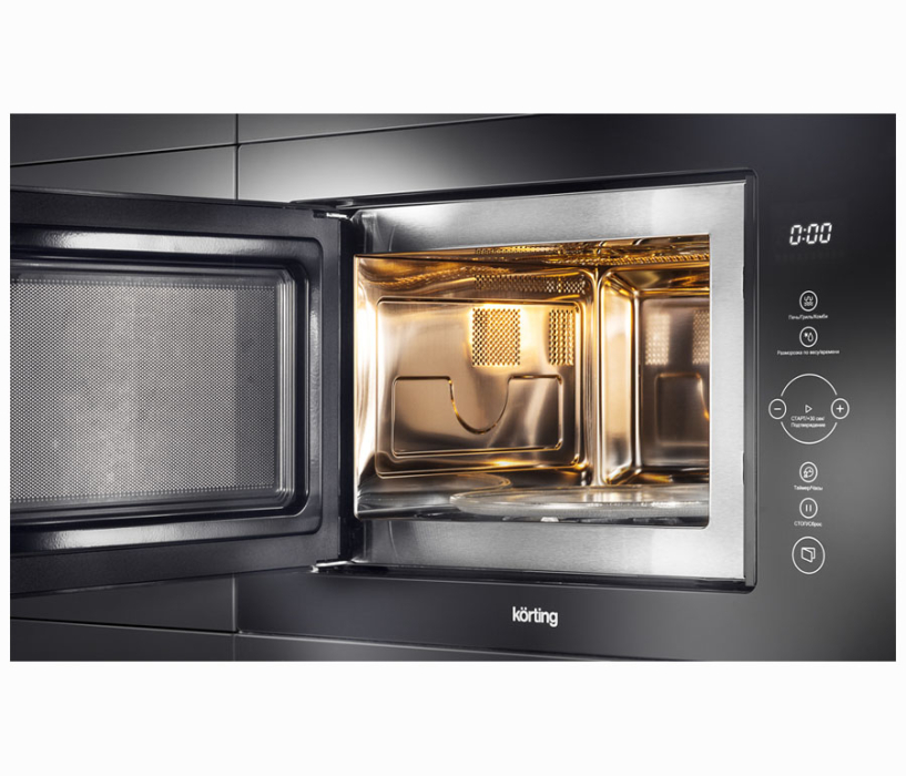 Встраиваемые микроволновые печи, Встраиваемая микроволновая печь Korting KMI 825 TGN