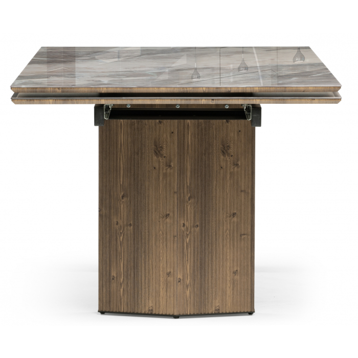 Обеденные столы, Стеклянный стол Монерон 200(260)х100х77