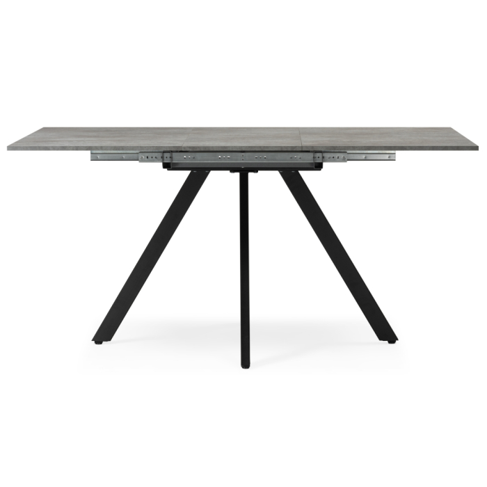 Обеденные столы, Деревянный стол Райн 116(160)x77 (черные ноги)