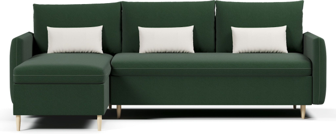 Диван-кровать угловой Рон 2 пантограф,велюр