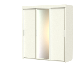 Шкаф-купе шк-20 3-х дверный с зеркалом