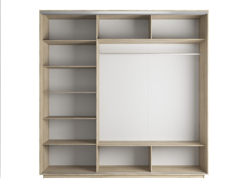 Шкаф-купе Экспресс 3-х дверный Фотопечать Шелк Стекла 180х60х220