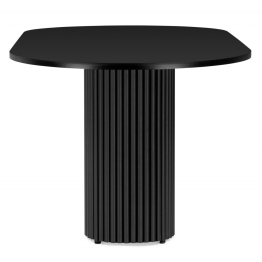 Стол Барон О 160 х 90 (черные ноги)