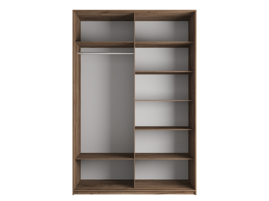 Шкафы-купе 2-х дверные, Шкаф-купе Эста ДСП+ДСП 180х66х240