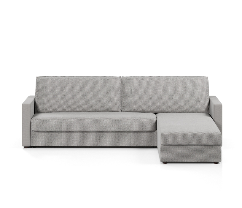 Диваны угловые, Диван-кровать угловой Дублин дельфин,велюр