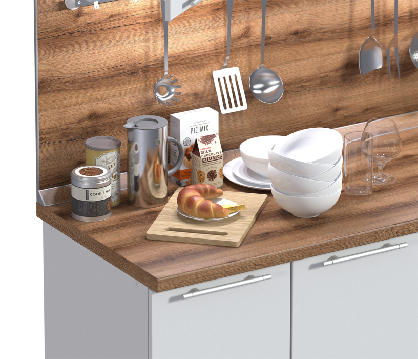 Столешницы, СтолешницаR3 38*3000*600 Дуб Бильбао