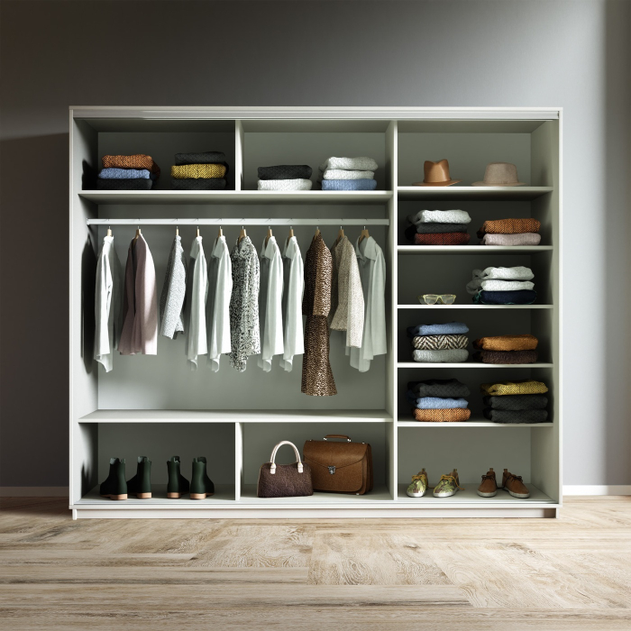 Шкафы-купе 3-х дверные, Шкаф-купе Экспресс 3-х дверный Фотопечать Ленты Стекла 180х60х220