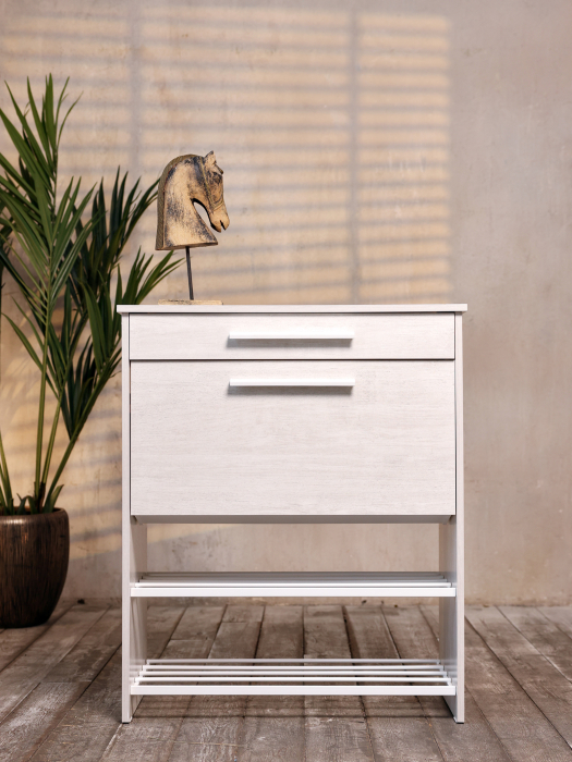 Тумбы, Обувница с ящиком и полками тумба № 10 Macentosh Home