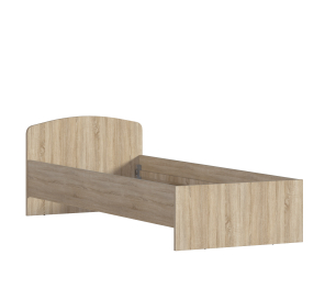 Кровать Кито СБ-2227 (800) Дуб Сонома с основанием