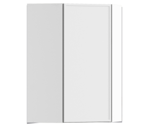 Квадро шкаф навесной угловой 1 дв 60х92 см