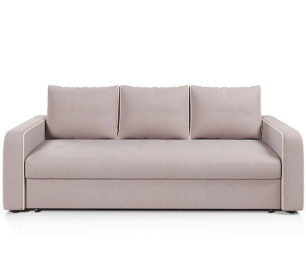 Диван-кровать прямой Атланта с кантом еврокнижка,велюр