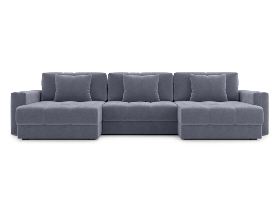 Диваны угловые в гостиную, Диван П-образный Кастел М102